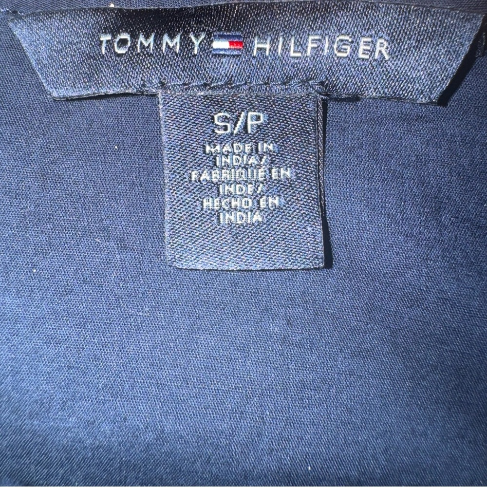 Tommy Hilfiger sleeveless navy top - Picture 5 of 9